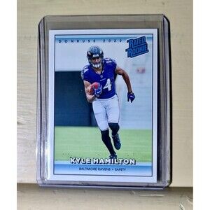 Kyle Hamilton 2022 NFL Panini #8 Rated Rookie Retro Football Card 1/4094